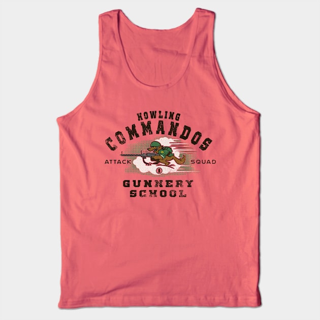 Howling Commandos Comic Tank Top by poopsmoothie